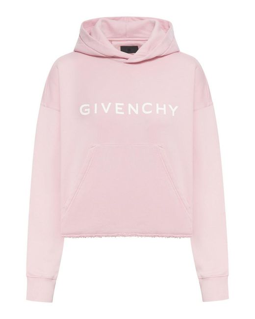 Givenchy Pink Hoodies Sweatshirt