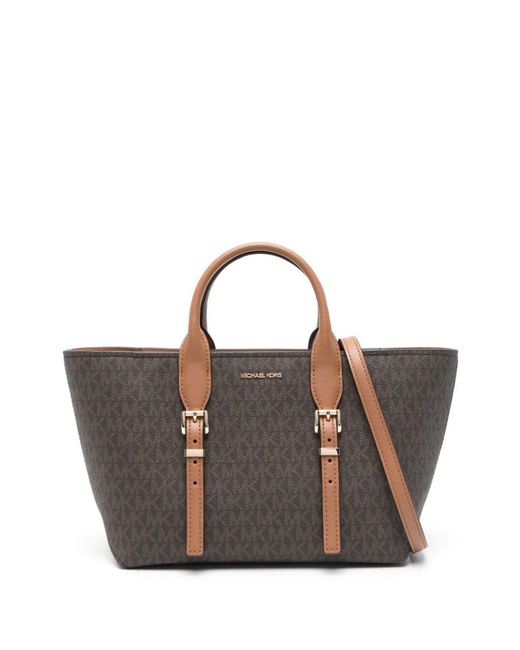 Michael Kors Brown Shopping Bag