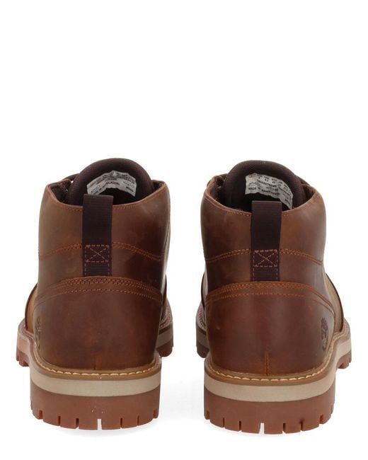 Timberland Brown Waterproof "Chukka" Boot for men