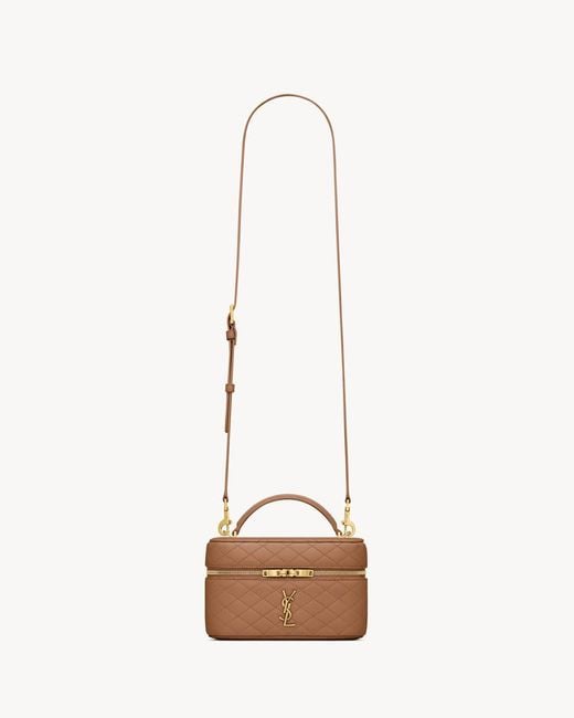 Saint Laurent Natural "Vanity Gaby" Crossbody Bag