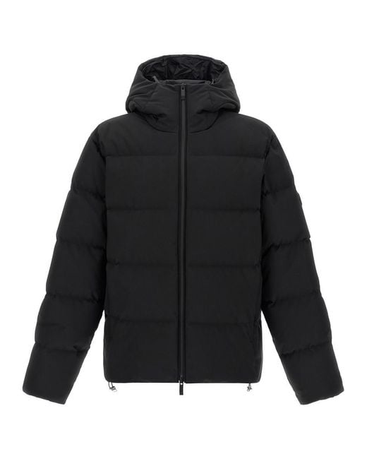 Moncler Black 'Languedoc' Down Jacket for men