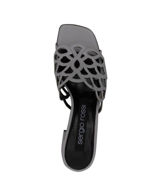 Sergio Rossi White Sandals