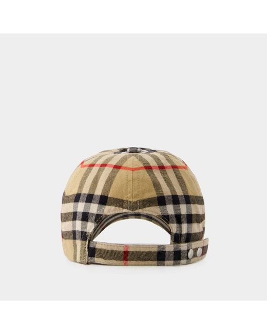 Burberry Natural Archive Baseball Cap