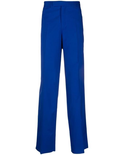Versace Blue Trousers for men