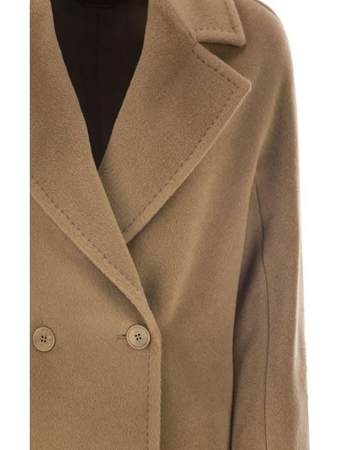 Max Mara Natural Tokio - Alpaca And Virgin Wool Coat