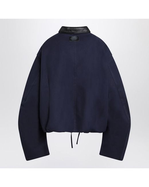 Acne Blue Twill Jacket for men
