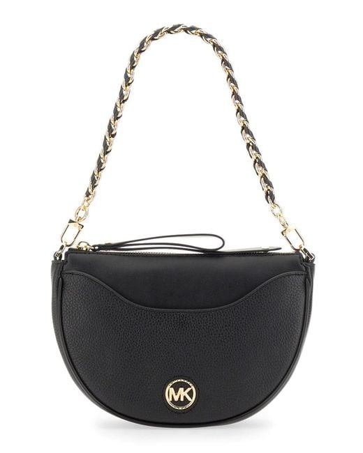 MICHAEL Michael Kors Leather Dover Shoulder Bag in Nero (Black) Save