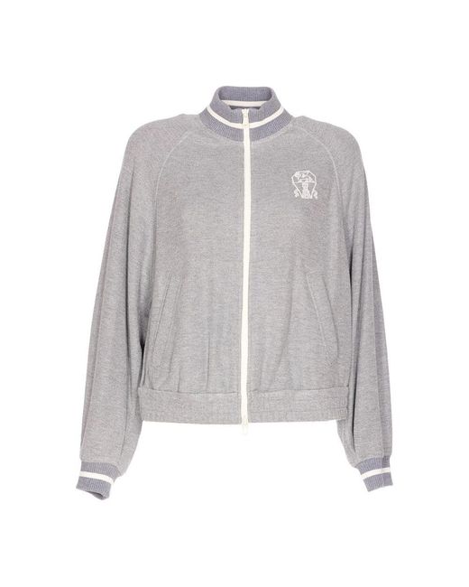 Brunello Cucinelli Gray Tops