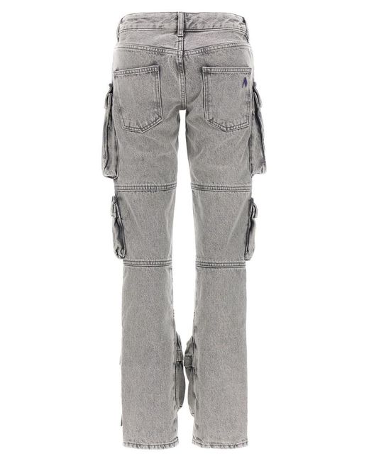 The Attico Gray Essie Jeans