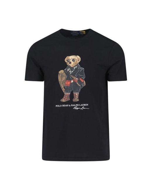 Polo Ralph Lauren Black T-shirts And Polos for men