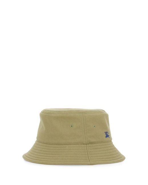 Burberry Green Baseball Cap With Ekd