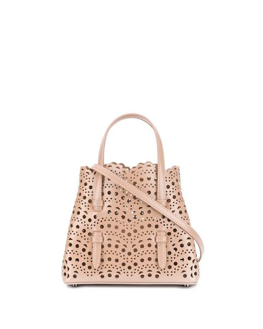 Alaïa Pink Alaia Handbags