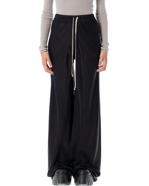 Rick Owens Black Concordians Drawstring Bias