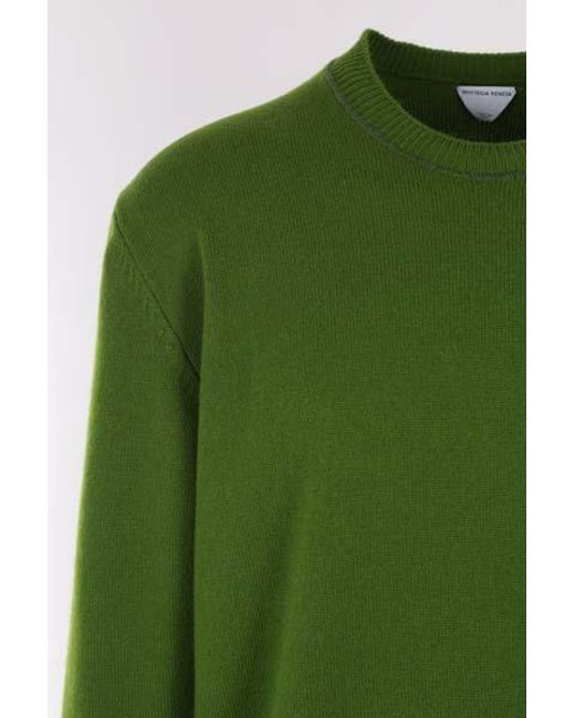 Bottega Veneta Green Sweaters for men