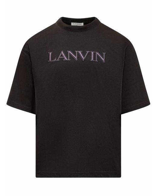 Lanvin Black T-Shirt for men