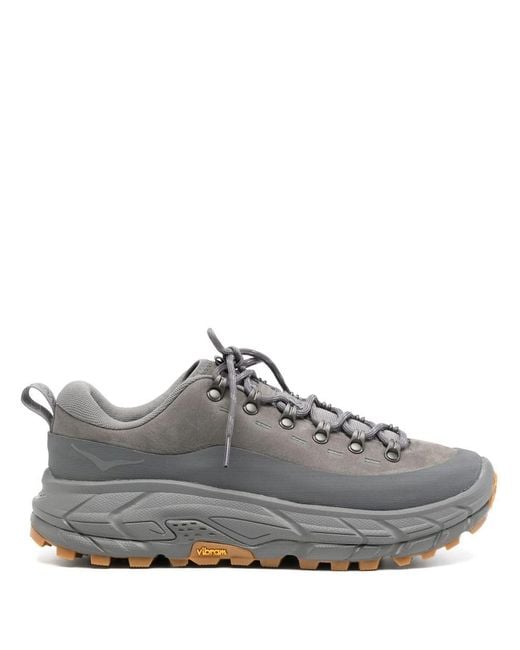 Hoka One One Gray U Tor Summit Shoes for men