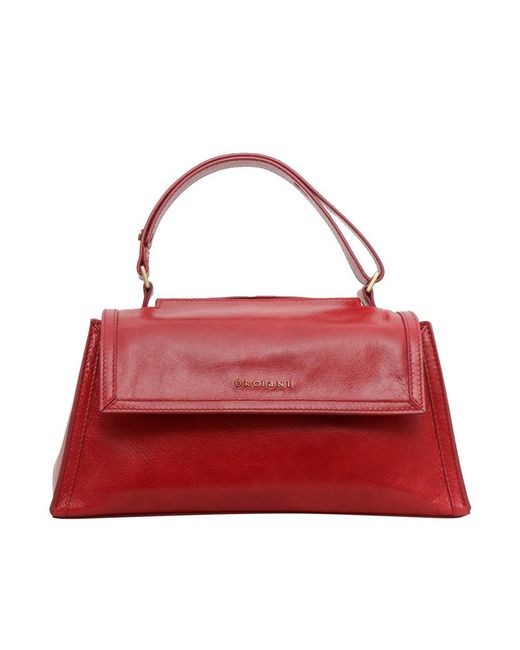 Claudio Orciani Red Hand Held Bag