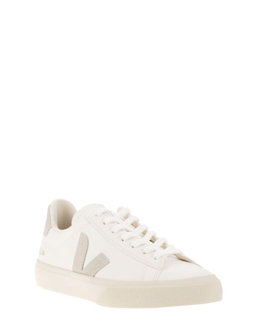 Veja White Chromefree Leather Trainers