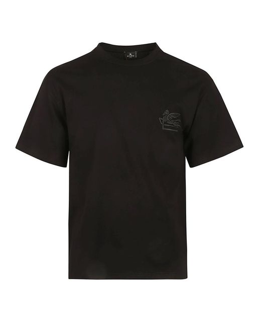 Etro T-shirts And Polos Black for men