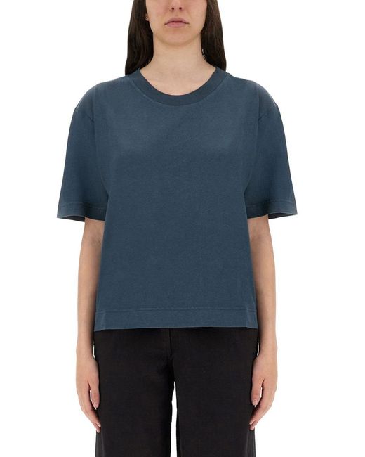 Margaret Howell Blue Simple T-shirt