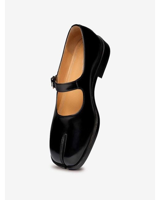Maison Margiela White Mary Janes Tabi Shoes