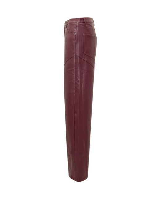 ROTATE BIRGER CHRISTENSEN Red Trousers