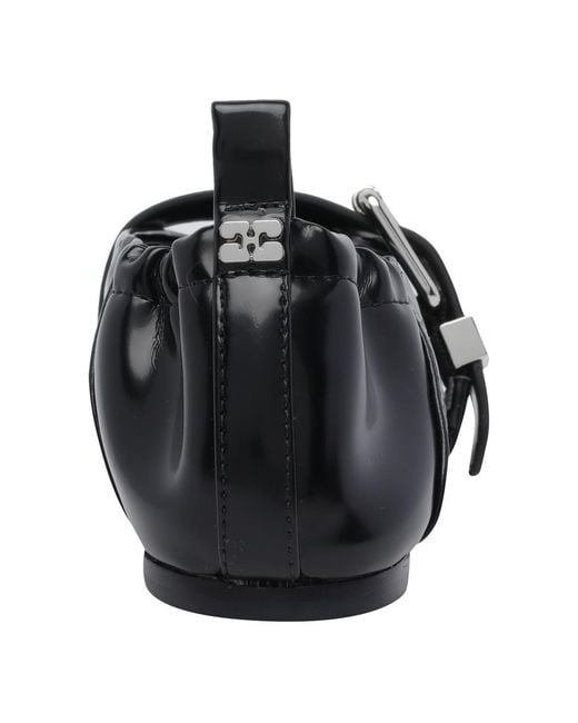 Ganni Black Flat Shoes