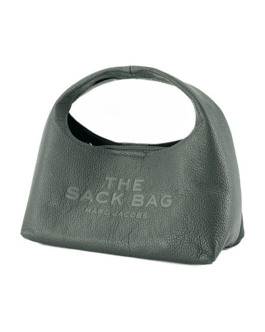 Marc Jacobs Green The Mini Sack Purse