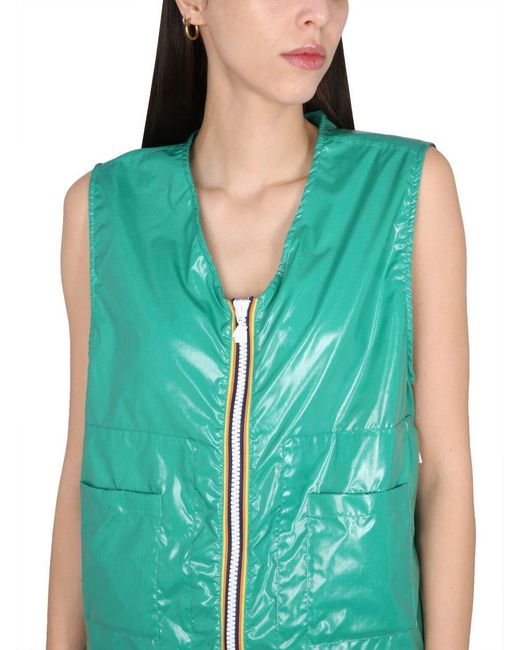 K-Way Blue Barnel Vest