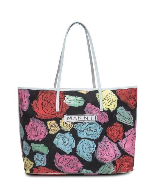 Marni White Janus Small Bag