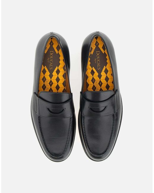 Doucal's White Flat Shoes for men