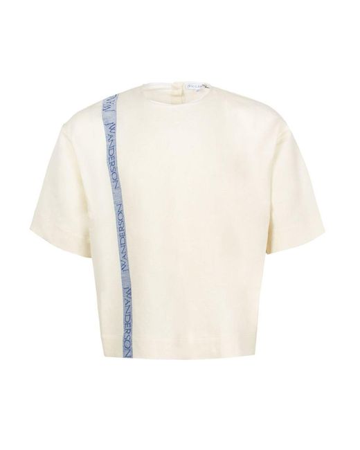 J.W. Anderson White T-Shirts & Tops for men