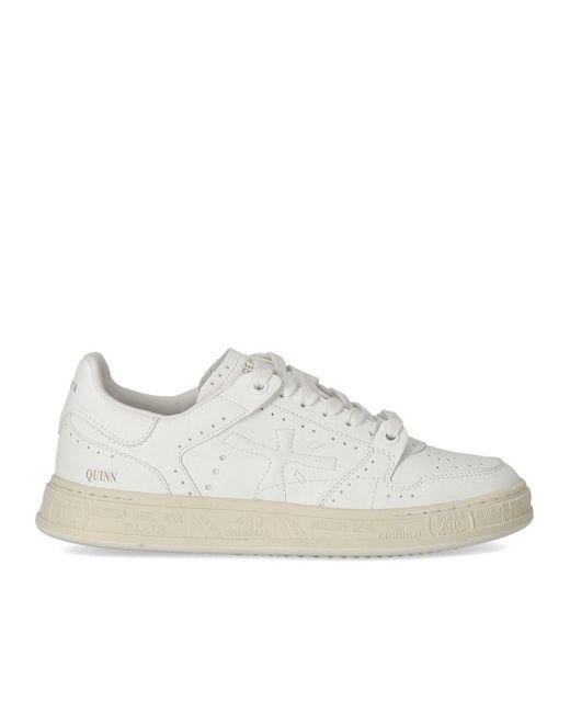 Premiata White Quinnd 7424 Sneaker