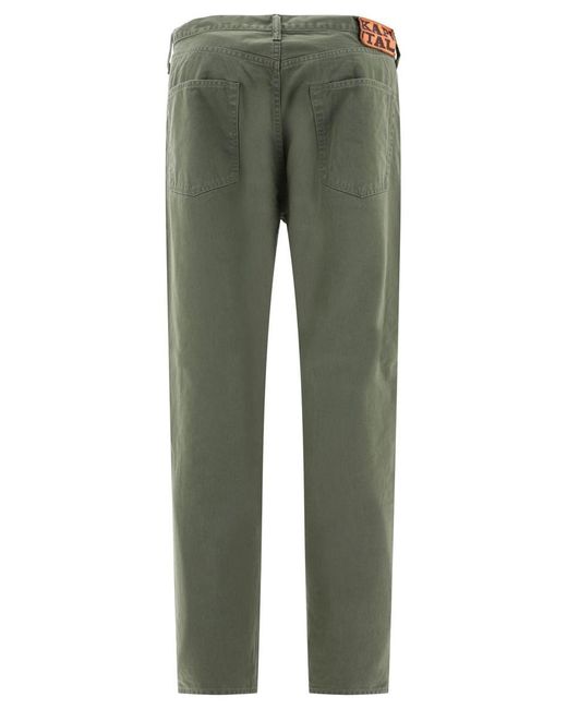 Kapital Green "monkey" Trousers for men
