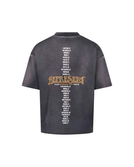 Represent Gray T-Shirts And Polos for men