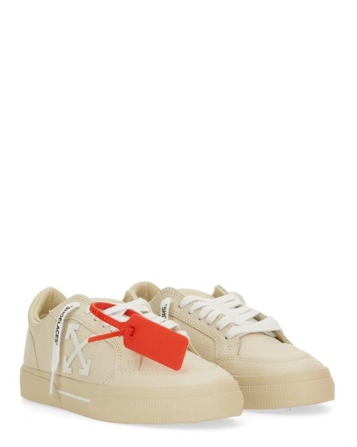 Off-White c/o Virgil Abloh Natural "Low Vulcanized" Sneaker