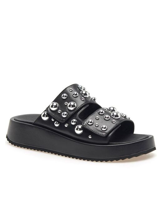Apepazza Black Sandal Comfy Shoes