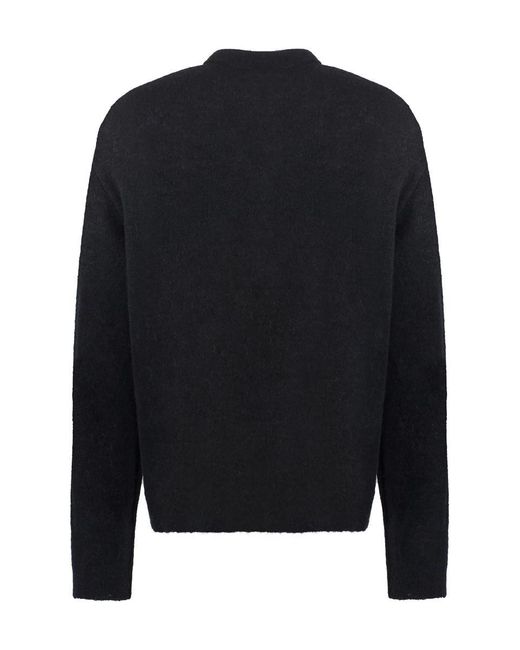 Our Legacy Black Alpaca Knit Cardigan for men