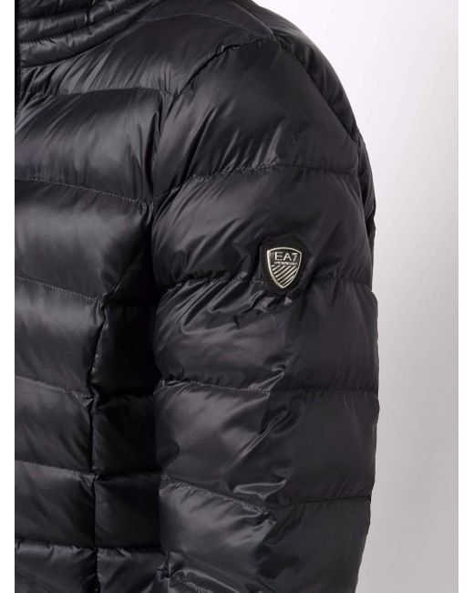 ea7 coat black
