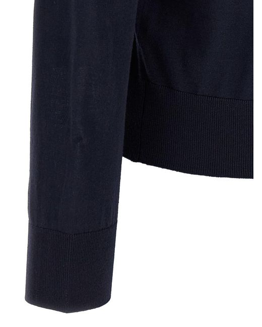 DSquared² Blue Logo Embroidery Polo Shirt