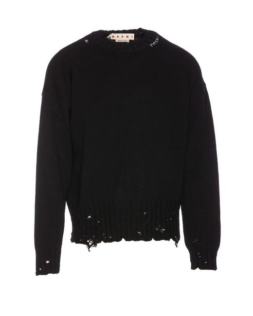 Marni Black Sweaters for men