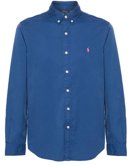 Polo Ralph Lauren Blue Shirts for men
