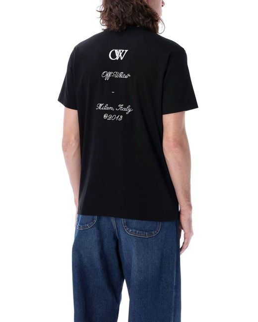 Off-White c/o Virgil Abloh Black Off- 23 Logo T-Shirt for men