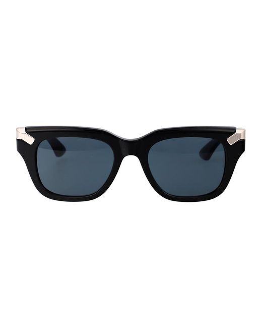 Alexander McQueen Blue Sunglasses for men