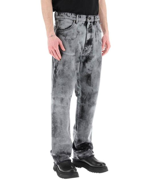 DARKPARK Gray 'john' Workwear Jeans for men