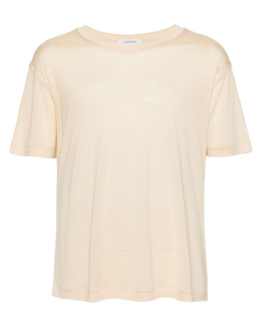 Lemaire Natural Soft Ss T-shirt Clothing for men