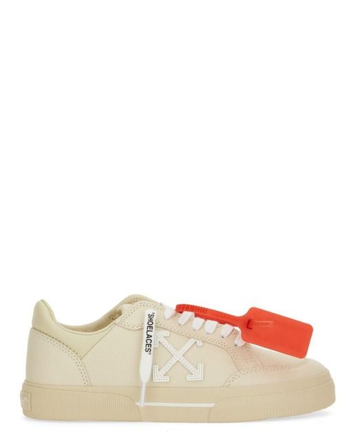 Off-White c/o Virgil Abloh Natural "Low Vulcanized" Sneaker