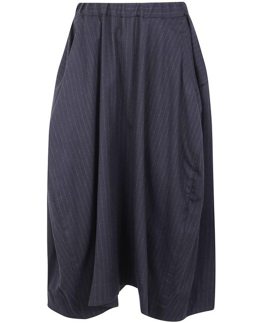 Comme des Garçons Blue Midi Skirt