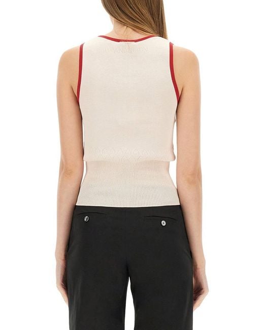 J.W. Anderson Multicolor Knitted Vest