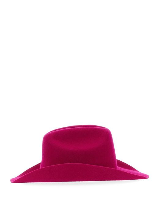 Ruslan Baginskiy Purple Wool Cowboy Hat